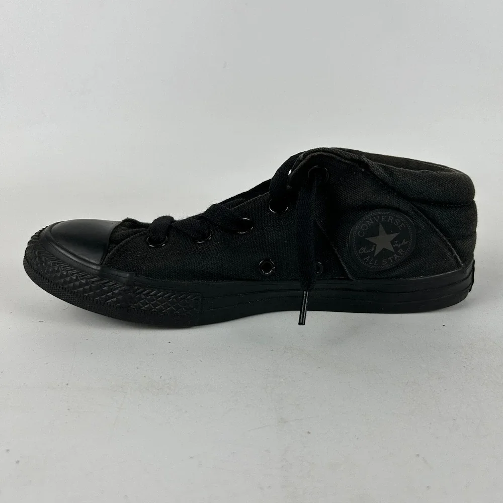 Converse Chuck Taylor All-Star Axel Mid Sneakers Juniors 4 Black Lace Up 645226F